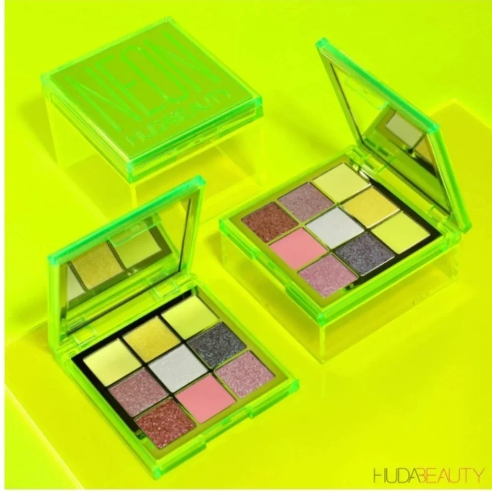 Hudson Neon Obsessions Green Palette 🎨 Eyeshadow Retired Hard to Find